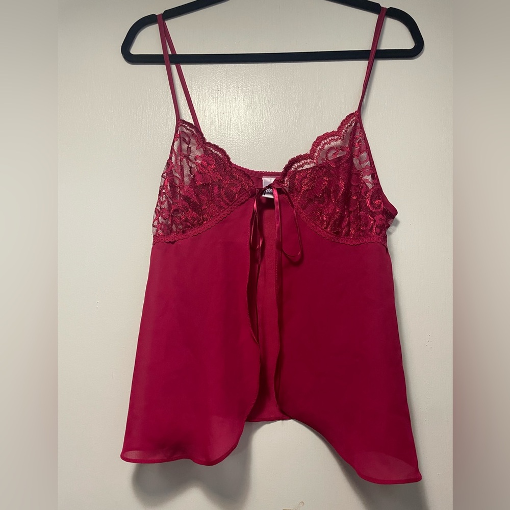 Secret Treasures Lace Babydoll Chemise Lingerie